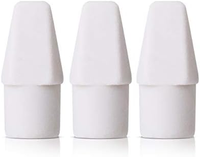 Mr. Pen- White Pencil Top Erasers, 120 pcs, Eraser Caps for Pencils | White Pencil Head Erasers for Pencils Tops (Pack of 4)