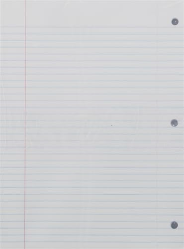 Top Flight Filler Paper, 10.5 x 8 Inches, College Rule, 150 Sheets (12302)