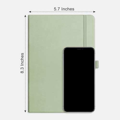 AHGXG Blank Journal Notebook, 160 Pages, A5 Medium Size (5.7'' x 8.3'')