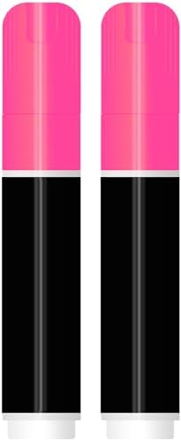SILENART Liquid Chalk Markers Pink - 15mm Jumbo Tip Car Marker - Wide Thick Window Chalk Pen for Chalkboard, Window, Glass, Mirror, Blackboard