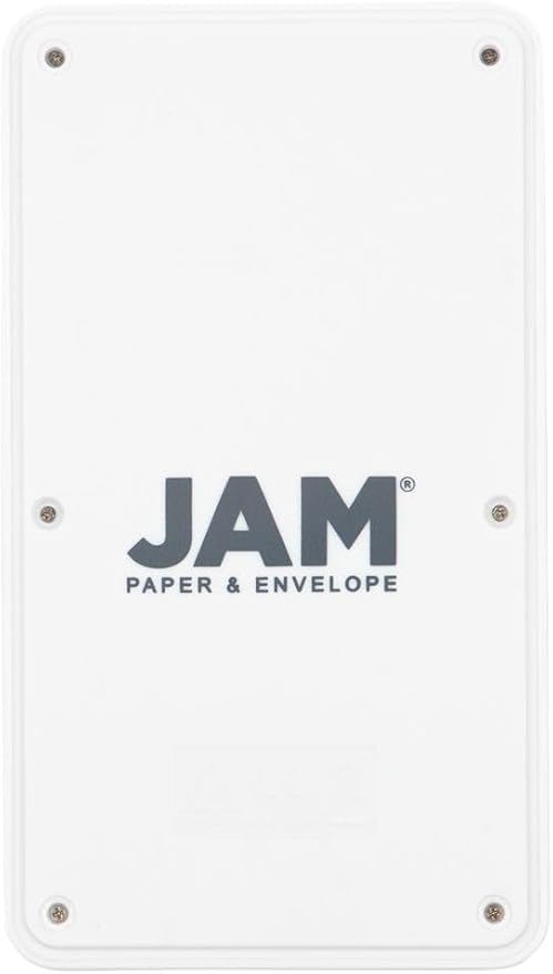 JAM PAPER Desktop Calculator - 10 Digit LCD Display - 3 3/4 x 6 3/4 Inches - Assorted Colors - Bulk 10/Pack