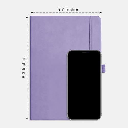 AHGXG Blank Journal Notebook, 160 Pages, A5 Medium Size (5.7'' x 8.3'')