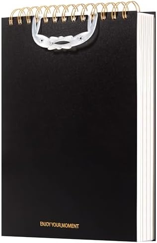 Yoment B5 Top Spiral Notebook,Steno Pads College Ruled Notebook,300 Pages