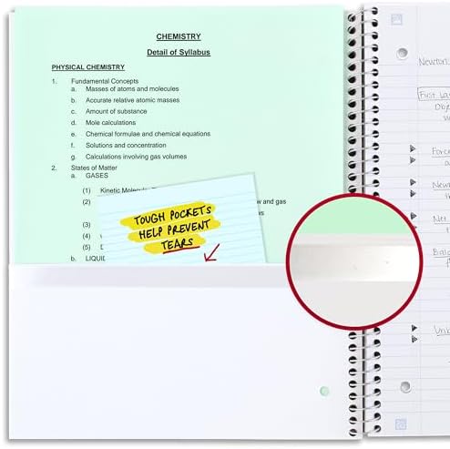 Five Star Spiral Notebook + Study App, 4 Pack, 1 Subject, Recycled College Ruled Paper, 8-1/2" x 11", 100 Sheets, Fights Ink Bleed, Includes 3 Colors + 1 Randomly Selected Color (820046-ECM24)