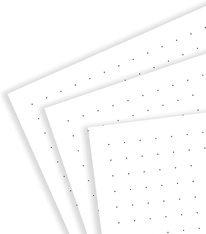 Home Advantage Dot Grid Graph Index Cards (5-x-7-inch)