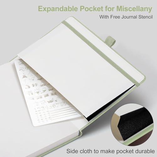 AHGXG Blank Journal Notebook, 160 Pages, A5 Medium Size (5.7'' x 8.3'')