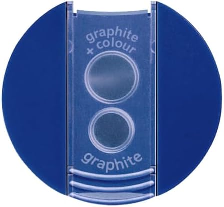 STAEDTLER Double-Hole Tub Pencil Sharpener, 6 Pack