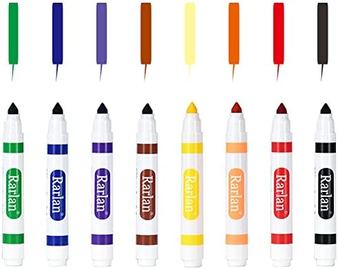 Rarlan Washable Markers Bulk for Kids, Bulk pack, 8 Colors, 160 Count (Pack of 6)
