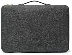 Kinmac 360° Heavy Duty Protective Laptop Computer Sleeve case Bag Cover with Handle for MacBook Pro 14 inch,14 inch-14.4 inch HP Lenovo Dell ASUS Acer Laptop (Black)