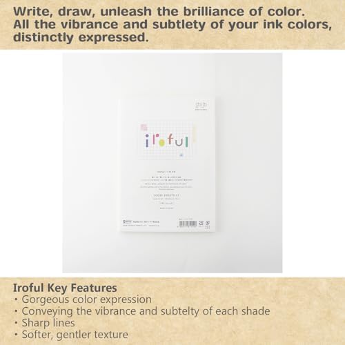 Sakae Technical Paper, iroful, Loose Sheet, 5.83" x 8.27" (PI-A5P-H5W)