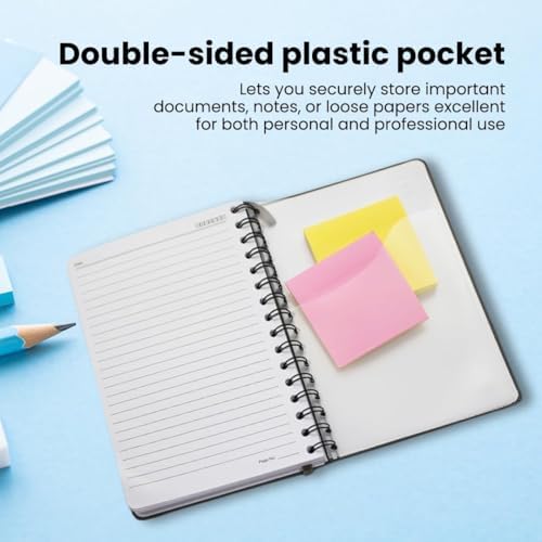 Nextnoid A5 Lined Spiral Notebook - 170 Pages, College Ruled, Desert Dune