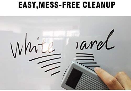 XIWODE 24x36 Inch Magnetic Dry Erase Whiteboard, Silver Aluminum Frame Wall-Mounted, No Ghosting Anti-Stain Easy Clean for Home School Office Conference Room