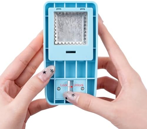 Square Stamp Punch, 1 Inch Square Stamp Puncher Postage Stamps Punches for Paper Crafts, StampShaped Paper Punches, Scrap a Day Punch,StampCutter Hole Puncher for DIY Scrapbooking Crafting Card Making