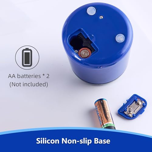 Battery Powered Electric Pencil Sharpener, Small Battery Operated Pencil Sharpeners Portable, Fast Sharpen, Suitable for 6-8mm No.2/Colored Pencils, School, Classroom, Office, Home(PS-02)