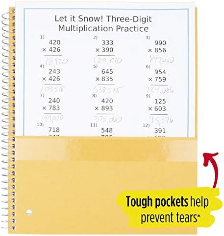 Five Star Wirebound Notebook, 1-Subject, 100-Count, Wide Rule, Royal Blue (72023)
