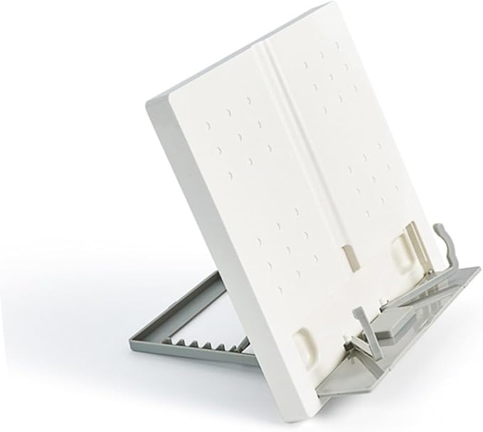 jojofuny Reading Rack Book Stand Adjustable Tilt Portable Music Score Holder Book Support Household Reading Stand