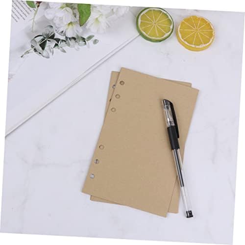 Lurrose 320sheets College Ruled Loose Leaf Paper Refill for Wirebound Spiral Notebooks Reinforced Notebook Paper Practical Writing Pad for Students Staff