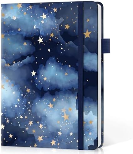 Taja Pretty Journal for Women, 5.7" x 8.3" Lined Notebook for Journaling