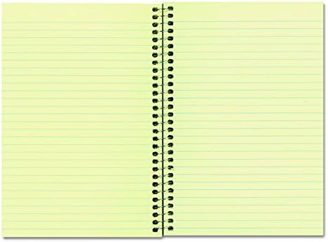 National Single-Subject Wirebound Notebooks, Narrow Rule, Brown Paperboard Cover, (80) 8.25 x 6.88 Sheets