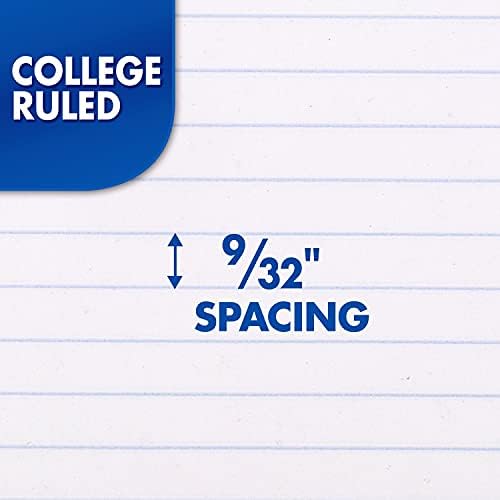 Mead Spiral Notebook, 12 Pack, 1 Subject, College Ruled Paper, 7-1/2" x 10-1/2", 70 Sheets per Notebook, Colors Will Vary (830063-ECM25)