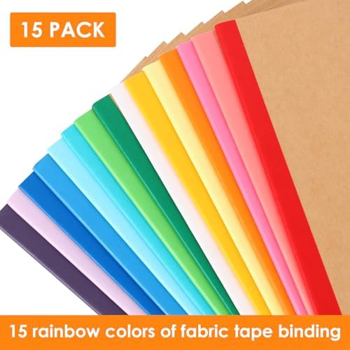 LABUK 15pcs A5 Composition Notebook Journals Bulk, Kraft Lined Notebooks,15 Colors 60 Pages for Journaling, Writing, School, Office, Kids Gift