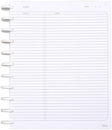 Talia Discbound Notebook Refills (Project Layout, Letter (8.5in x 11in))