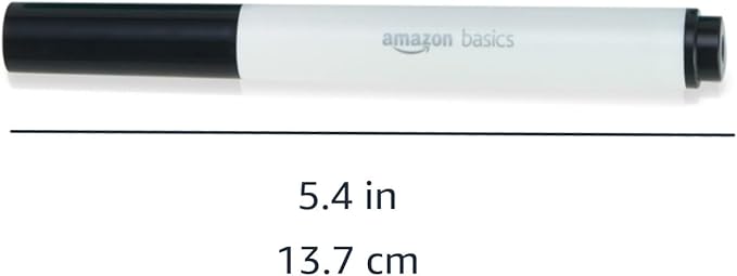Amazon Basics Colored Washable Markers for Coloring and Drawing, Broad Line, Multicolored, 20-Pack