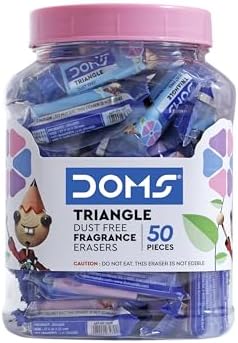 Set of 15 Doms Triangle Dust Free Fragrance Eraser
