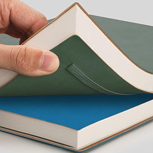 AHGXG Lined Journal Notebook, 408 Numbered Pages, A5 Size (5.7'' x 8.3'')
