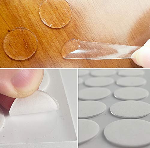 Clear Sticky Tack Adhesive Poster Tacky Putty Removable Round Putty Double-Sided Round No Traces Adhesive Sticke for Festival Decoration (630)