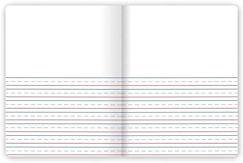 Mead Primary Journal Creative Story Tablet Composition Notebook, 7.5" x 9.75", Grades K-2, 100 Sheets, Assorted Colors (610051-ECM) (Pack of 12)