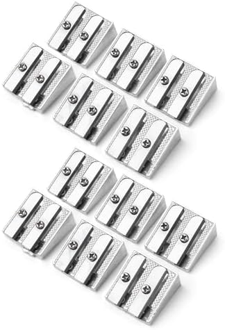 Mr. Pen- Handheld Metal Pencil Sharpener, 12 Pack