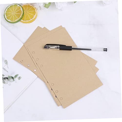Lurrose 320sheets College Ruled Loose Leaf Paper Refill for Wirebound Spiral Notebooks Reinforced Notebook Paper Practical Writing Pad for Students Staff