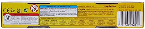 Crayola Spill Proof Paint Set Washable Paint for Kids, Teacher School Supplies & Essentials, Includes Brush & Paper, Arts & Crafts, Toddler Gift, Ages 3+