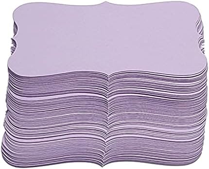 PPAPPAPPIYO Color Index Cards 3.5 x 2, 180gsm Thick Cardstock, Blank Colored Flash Cards for Study, Notes, Business Cards & Labels, Small Notecards 100 Pack (Lavender)