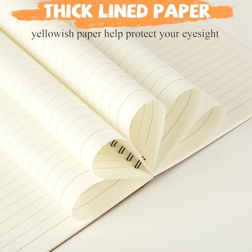 MIVIDE 24 Pack A5 Bulk Spiral Notebooks with Kraft Cover, 8.3 x 5.8 Inch 60 Pages Hardcover Spiral Lined Notebook Journal, Lined Travel Bulk Writing Paper Notebook for School Business Office Supplies
