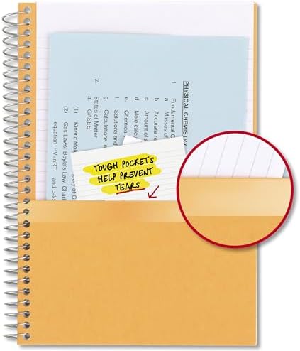 Five Star Spiral Notebook, 2 Subject, College Ruled Paper, 6" x 9.5", 80 Sheets, Amethyst Purple (840029CF1-ECM) (Pack of 12)