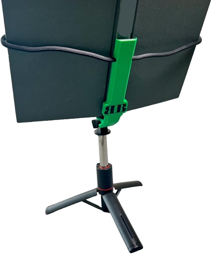 Height Adjustable Book Display for Comfort & Ease | Reading Accessory | Book Lover Gift | Portable Book Stand | Easily Turn Pages | Cookbooks, Magazines & Tablets | BookBuddy ™ (Green)