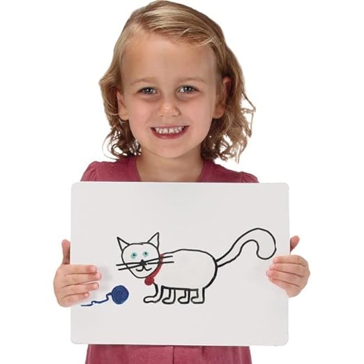 Really Good Stuff Dry Erase Personal Lapboard - 9 X 12-1 Board