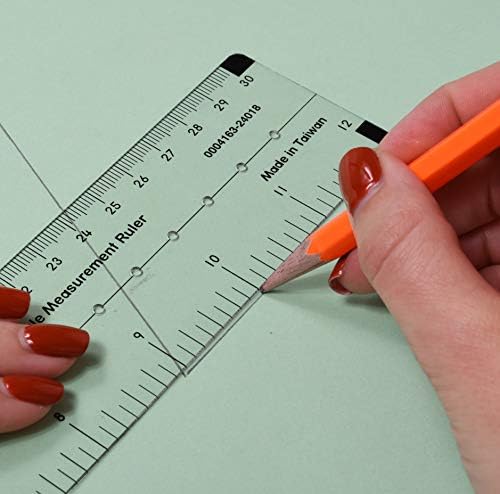 Learning Advantage Angle Measurement Ruler, Clear, Flexible and Adjustable
