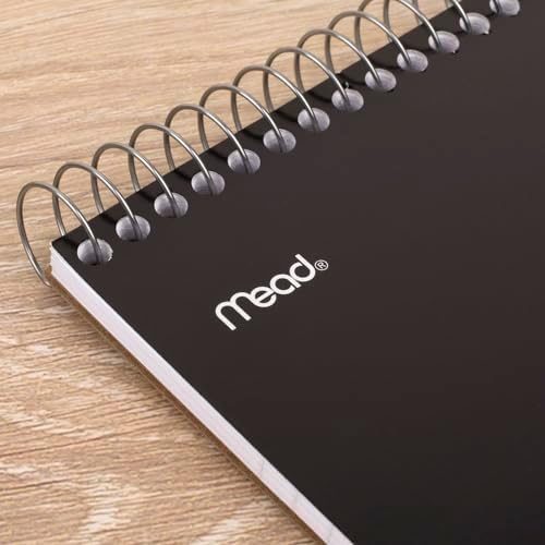 Cambridge Spiral Notebook,College Ruled Paper,8-1/2" x 11",70 Sheets,Top Bound,Navy (59882),(Pack of 12)