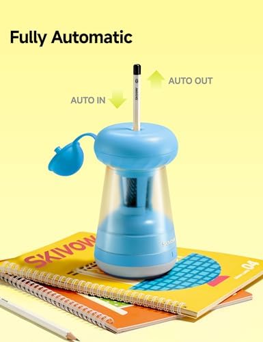 Electric Pencil Sharpener for Classroom, Fully Automatic, 6.5-11.5mm