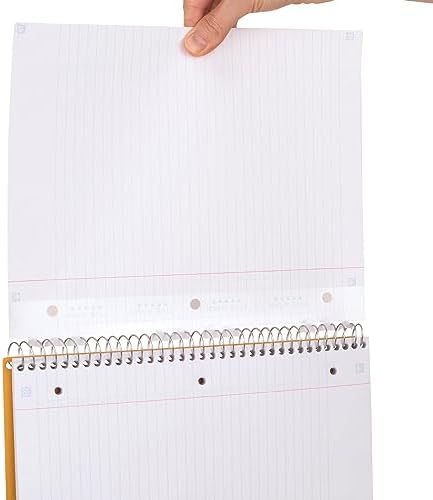 Five Star Insertable Loose Leaf Paper + Study App, Notebook Paper, College Ruled to Add Pages, Reinforced, 8.5 x 11, 75 Sheets per Pack (170015) (Pack of 12)