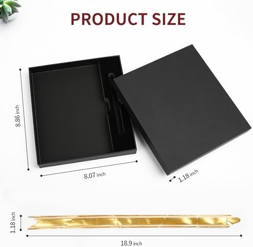 A5 Lined Notebook with Pen & Gift Box 216 Pages PU Leather Journals for Women Men 100GSM Thick Paper College Ruled Notebook for School,Travel,Business,Work,Home Writing