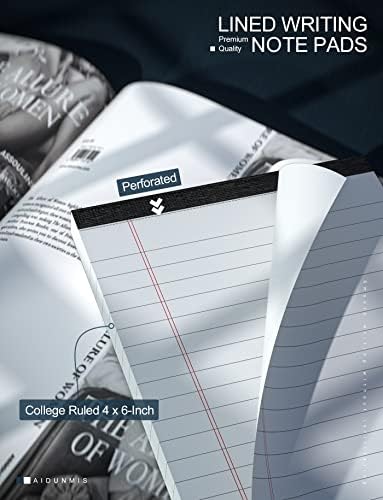 Small Legal Pads 4x6 Note Pads 4x6 Mini Notepad 12 Pack Small Writing Pads