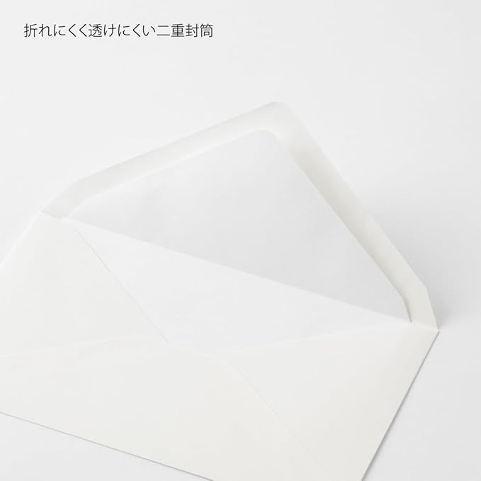 DESIGNPHIL Midori 20588006 Envelopes, MD Envelopes, Cotton, Horizontal A