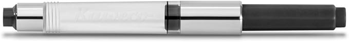 Kaweco Standard Converter Pearl Black Chrome for Fountain Pens from SUPRA, SPECIAL, STUDENT, DIA2, PERKEO series | Ink Converter Fountain Pen with 0.82 ml/ 0.03 oz Filling Capacity