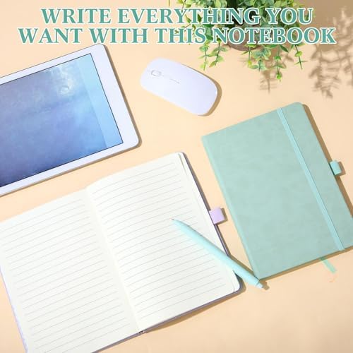 Laumoi 14 Pack Hardcover Lined Journal Notebooks Bulk,Classic Color,A5