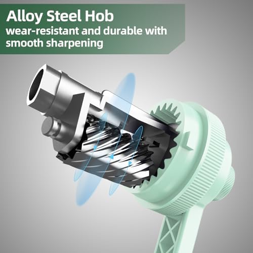 Deli Manual Pencil Sharpener, Green