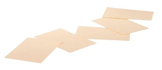 PACON - 6489 Pacon Blank Flash Cards - 2 x 3 - Pack of 1000 - Manila